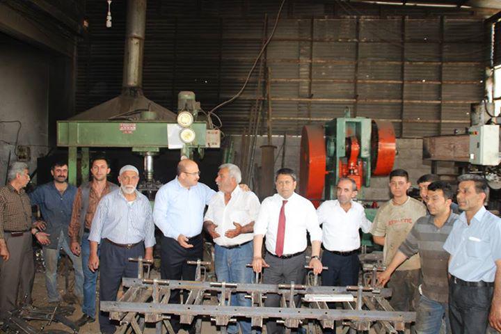 Sanayi Esnafı ziyaretleri Sanayi Esnafı ziyaretleri