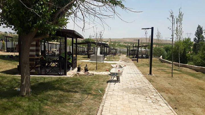 Nizip Karpuzatan mesire alanı çalışmaları hızla devam ediyor.