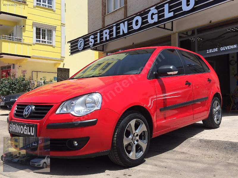 şirinoğlu otomotiv'den 2006 kirmizi farkiyla polo 1.4 lpg'li
