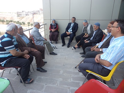 Nizip Kaymakamı Sayın Harun SARIFAKIOĞULLARI, Nizip Huzur Evini ziyaret etti.