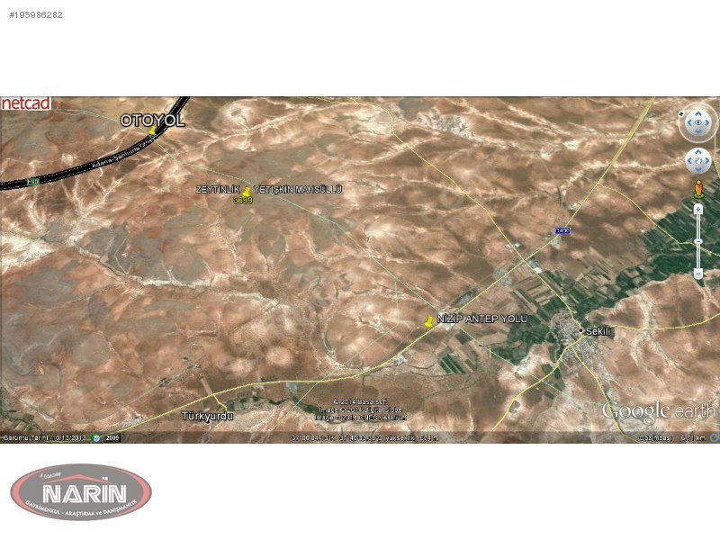 NARİN GAYRİMENKUL'den- KOCATEPEDE KÜÇÜK PARÇA ZEYTİNLİK