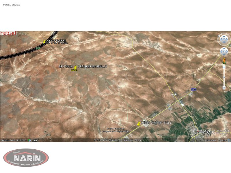 NARİN GAYRİMENKUL'den- KOCATEPEDE KÜÇÜK PARÇA ZEYTİNLİK