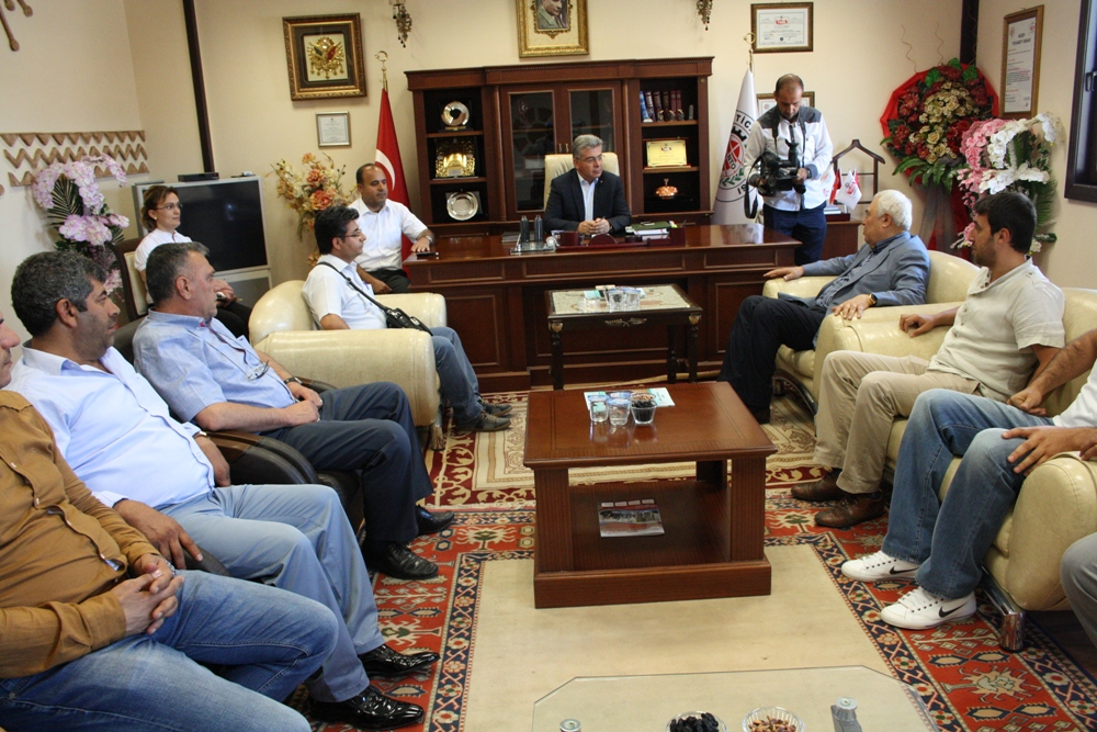 HDP Gaziantep Milletvekili Celal Doğan NTO? yu ziyaret etti.