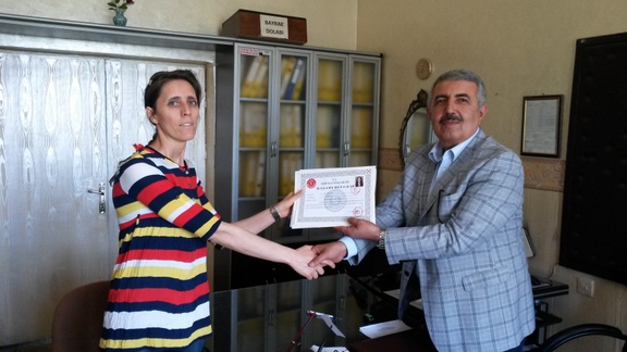 Başarili öğretmene ödül