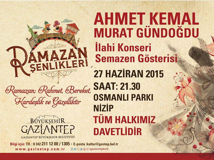 Nizip'de İlahi Konseri
