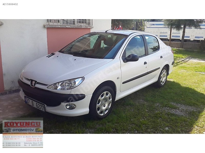 Sahibinden full bakimli 53 bin km de 2009 model peugeot 206