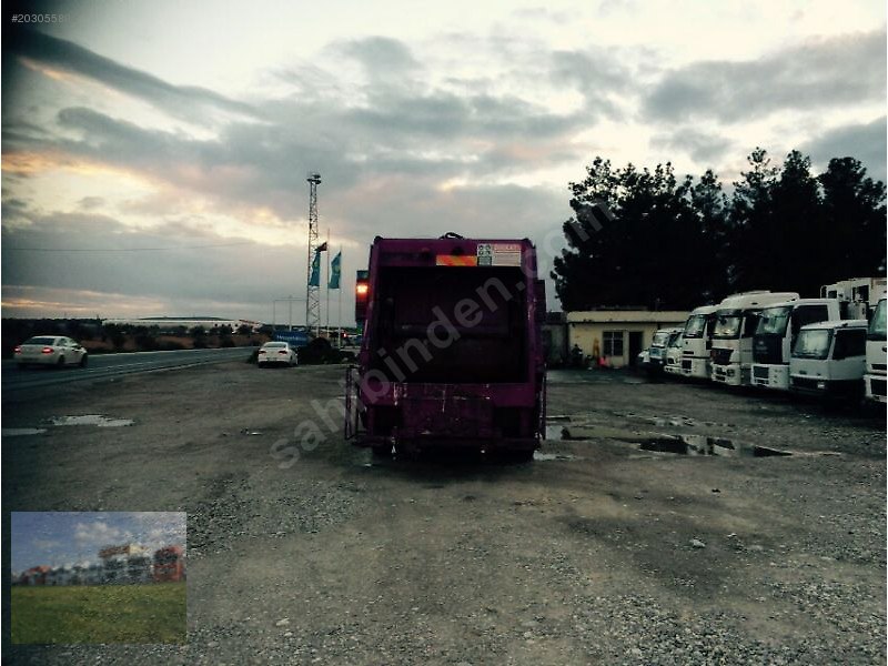 Güneş otomotivden 2005 model ford cargo 1824 çöp kamyonu 4 adet