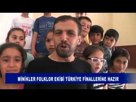 Minikler folklor ekibi türkiye finallerine hazir