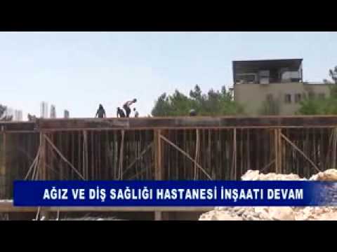 Ağiz ve diş sağliği hastanesi inşaati devam