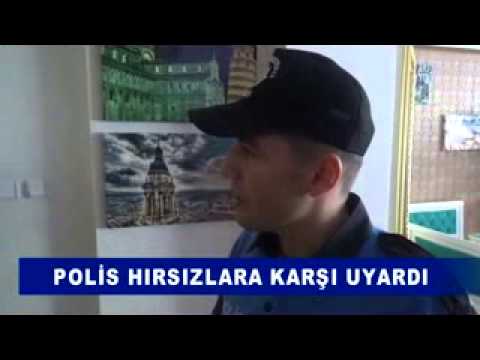 Polis hirsizlara karşi uyardi