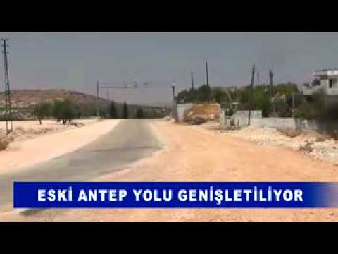 Eski antep yolu genişletiliyor