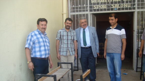 Ilçe milli eğitim müdürü cengiz gündeş´ten nizip mesleki ve teknik anadolu lisesine z