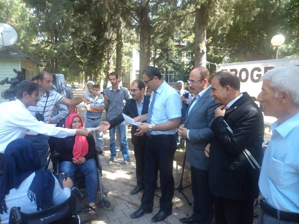 Nizip Kaymakamı Sayın Harun SARIFAKIOĞULLARI, Engellilere yönelik düzenlenen Kur'an K
