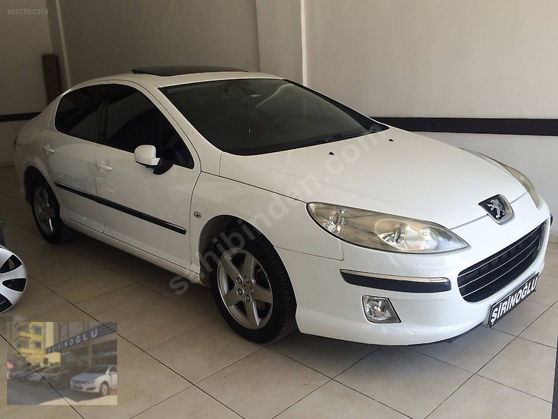 şirinoğlu otomotiv'den 2007 beyaz peugeot 407 1.6 hdi executive