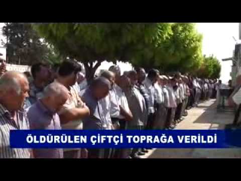 öldürülen çiftçi toprağa verildi