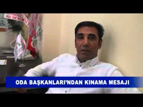 Oda başkanlari’ndan kinama mesaji