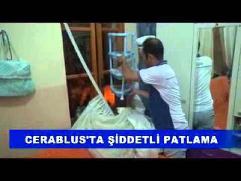 Cerablus'ta şiddetli patlama