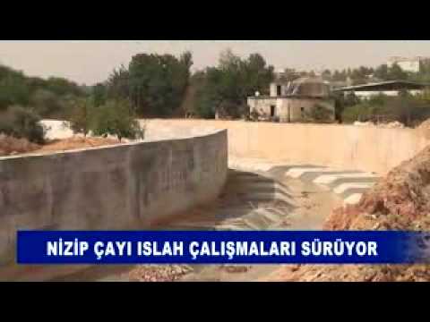 Nizip çayi islah çalişmalari sürüyor