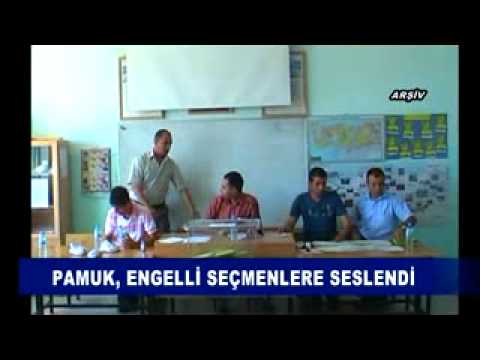 Pamuk, engelli seçmenlere seslendi
