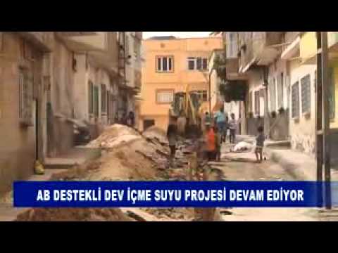 Ab destekli dev içme suyu projesi devam ediyor