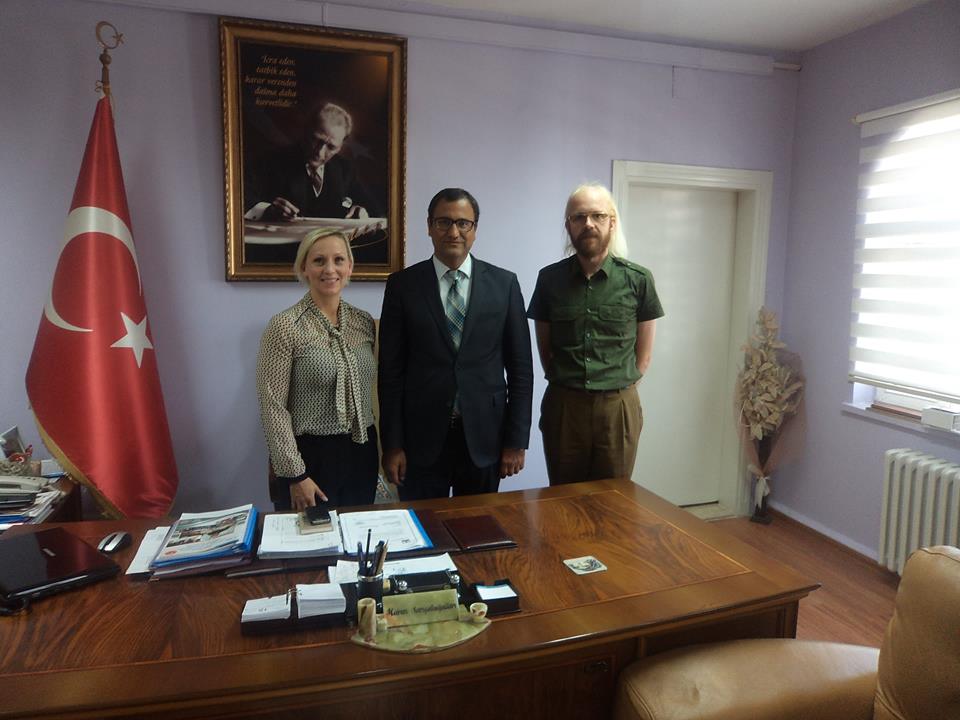 İzlanda Heyeti Nizip Kaymakamı Sayın Harun SARIFAKIOĞULLARI'NI ziyaret etti.