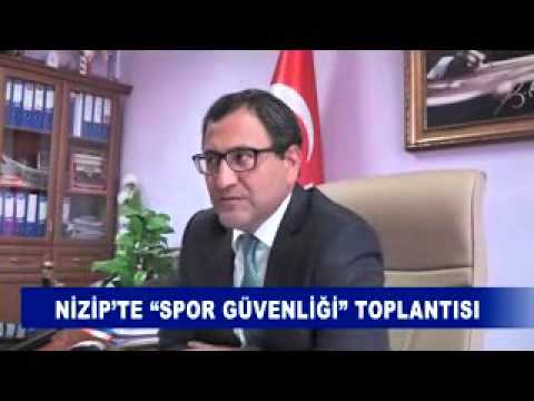 Nizip’te “spor güvenliği” toplantisi