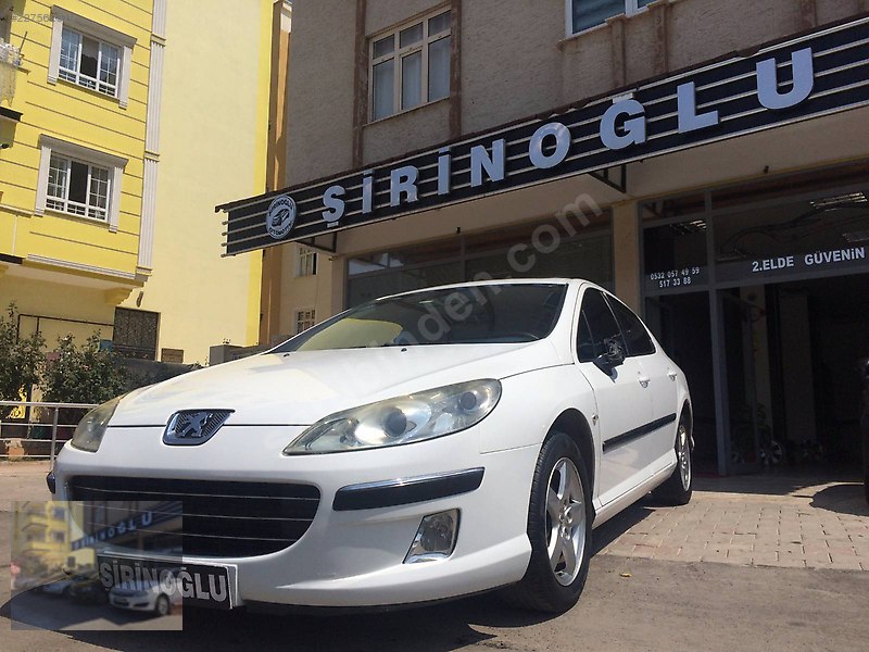 şirinoğlu otomotiv'den 2007 beyaz peugeot 407 1.6 hdi executive