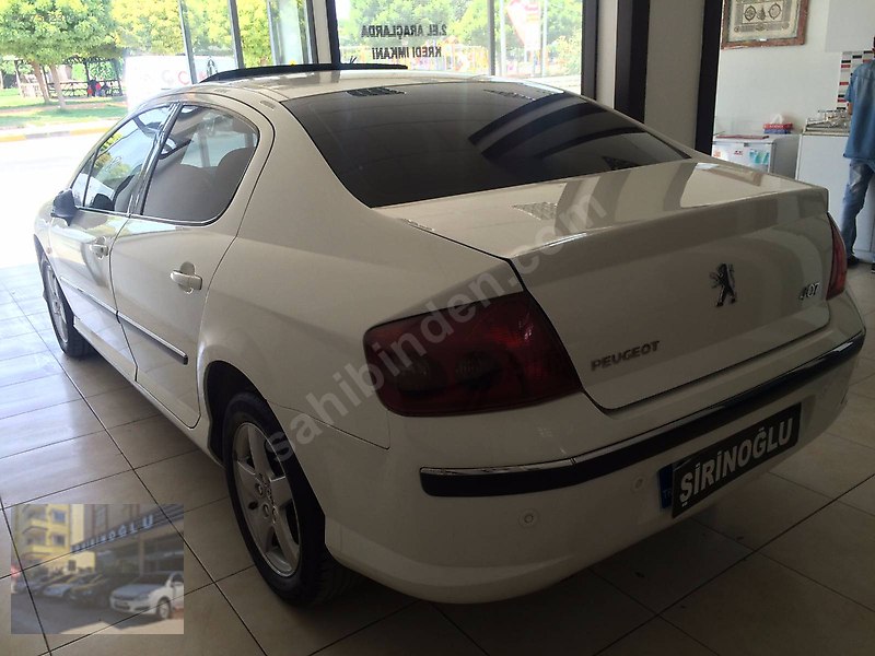 şirinoğlu otomotiv'den 2007 beyaz peugeot 407 1.6 hdi executive