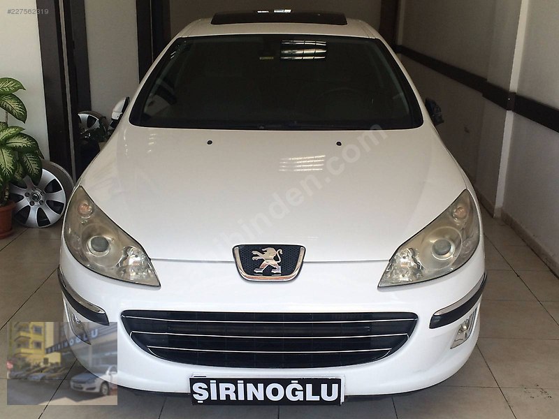 şirinoğlu otomotiv'den 2007 beyaz peugeot 407 1.6 hdi executive