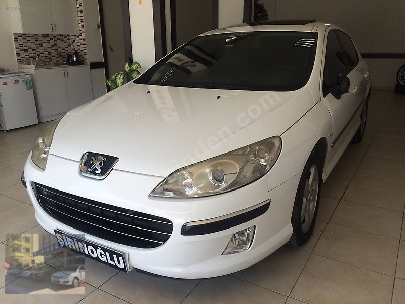 şirinoğlu otomotiv'den 2007 beyaz peugeot 407 1.6 hdi executive