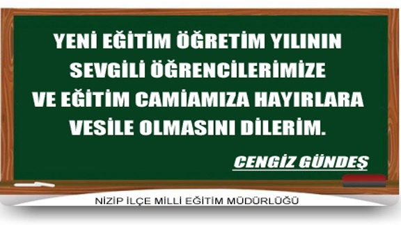 2015-2016 eğitim öğretim yili hayirli olsun.