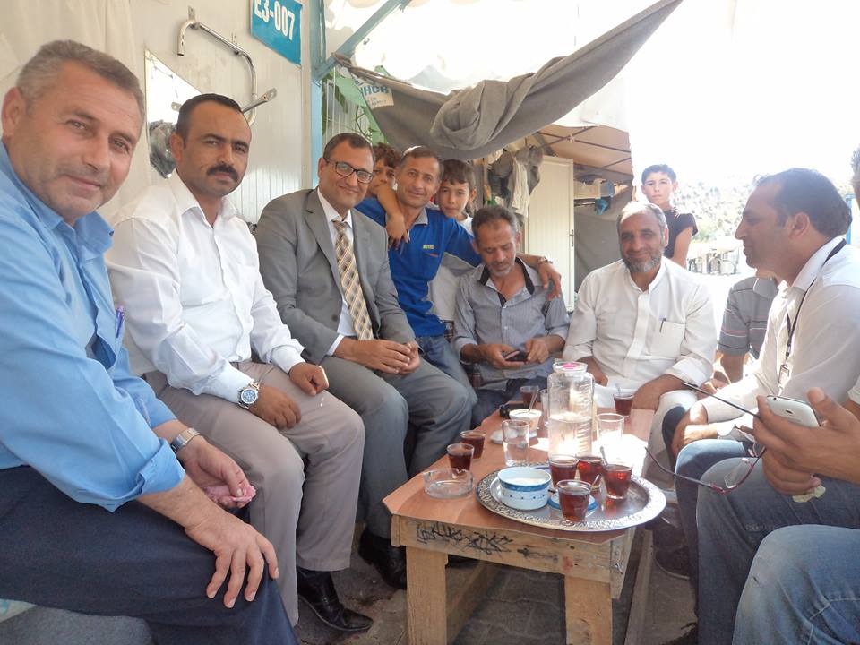 Nizip Kaymakamı Sayın Harun SARIFAKIOĞULLARI, Nizip Konteyner Kenti ziyaret etti.