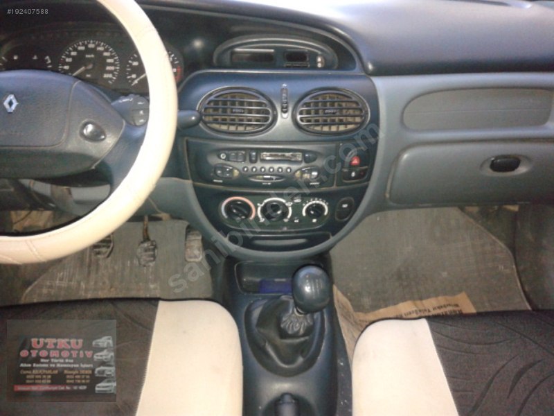 sahıbınden satılık 98 megane cıft hava yastıgı ABS klıma s slpg