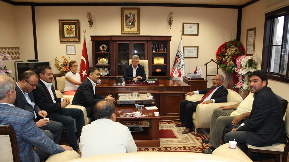 MHP Gaziantep Milletvekili Adayı Seyit Çapan NTO?yu Ziyaret Etti
