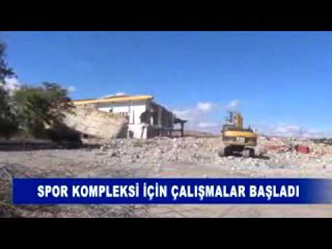 Spor kompleksi için çalişmalar başladi