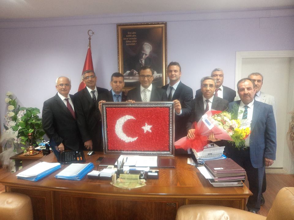 DİVA - SEN Nizip Şube temsilcileri, Nizip Kaymakamı Sayın Harun SARIFAKIOĞULLARI'NI m