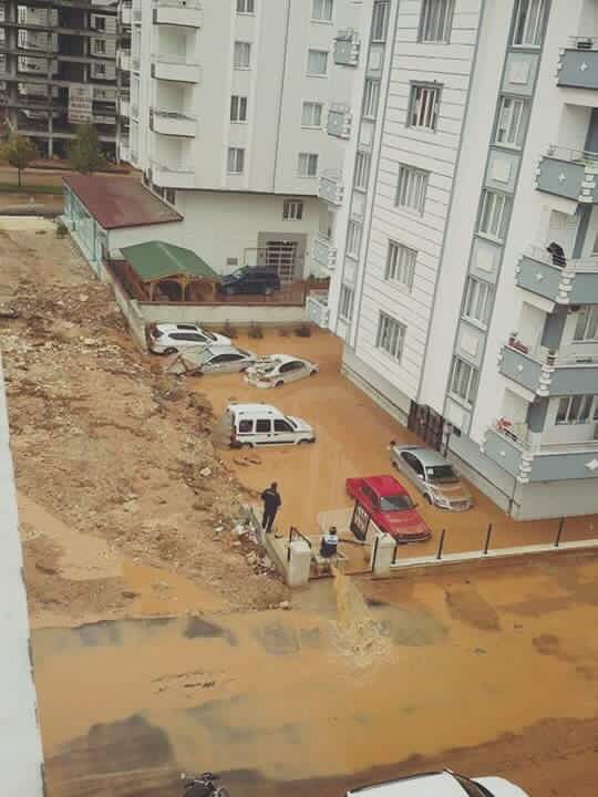 Yağmur Alt Yapısı Alarm Veriyor Yağmur Alt Yapısı Alarm Veriyor
