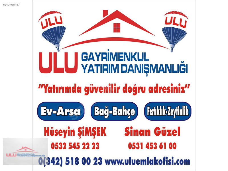 Ulu gayrimenkulden alti ambar 3daire