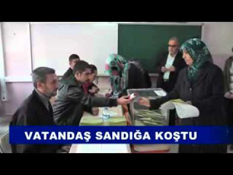 Vatandaş sandiğa koştu