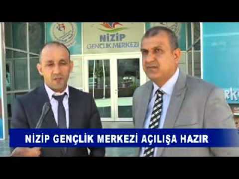 Nizip gençlik merkezi açilişa hazir