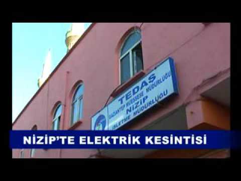 Nizip’te elektrik kesintisi