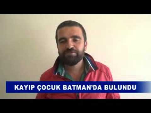Kayip çocuk batman’da bulundu
