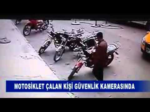 çalinan  motorsiklet