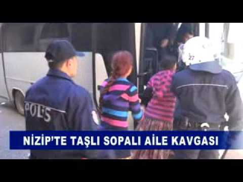 Nizip’te taşli sopali aile kavgasi