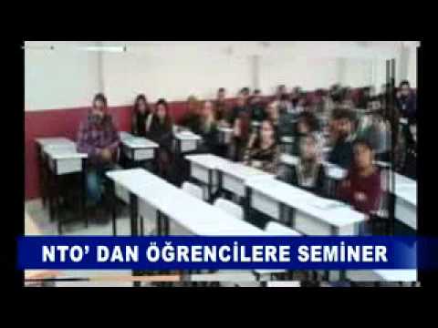 Nto’ dan öğrencilere seminer