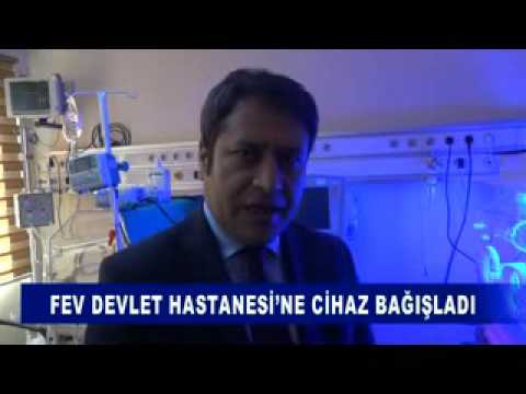 Fev devlet hastanesi’ne cihaz bağişladi