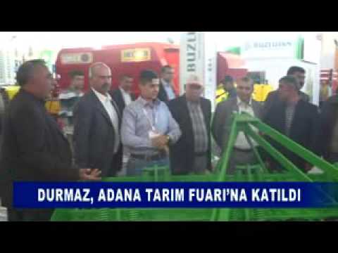 Durmaz, adana tarim fuari’na katildi
