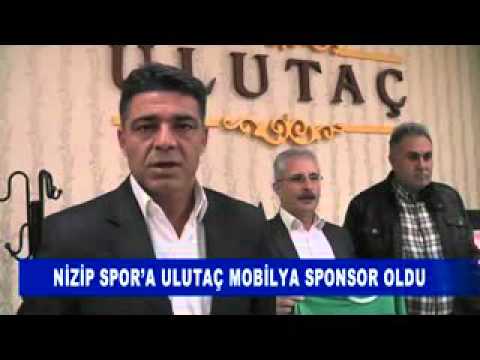 Nizip spor’a ulutaç mobilya sponsor oldu