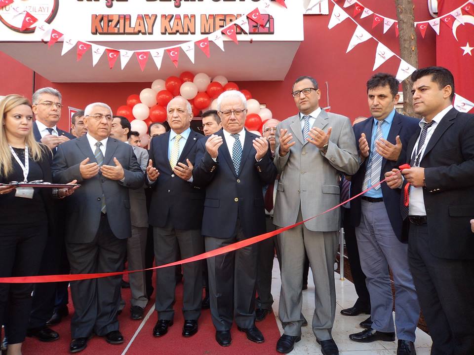 Nizip Kaymakamı Sayın Harun SARIFAKIOĞULLARI, Nizip Kan Merkezi açılışına katıldı.