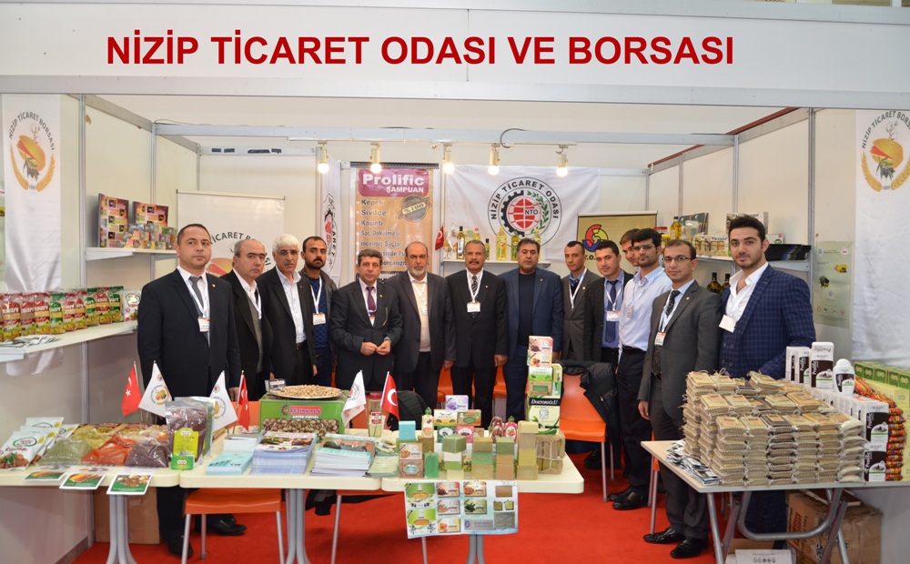 Nizip Ticaret Odası ve Borsası Çukurova Gıda ve Ambalaj Fuarı?nda Nizip Ticaret Odası ve Borsası Çukurova Gıda ve Ambalaj Fuarı?nda